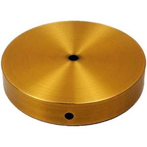 E27 Table Metal Lamp Bases Holder With 10mm Central Hole And Side Hole Fold Edge Inward 10mm For Table Lamp Accessories 12/14cm - (Color: Rose Gold Base Type: 12cm)