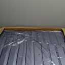 Coolife Expandable Large Checked Luggage with Spinner Wheels, Hard Shell Suitcase TSA Lock Rolling Travel Luggage 28-inch,Blue