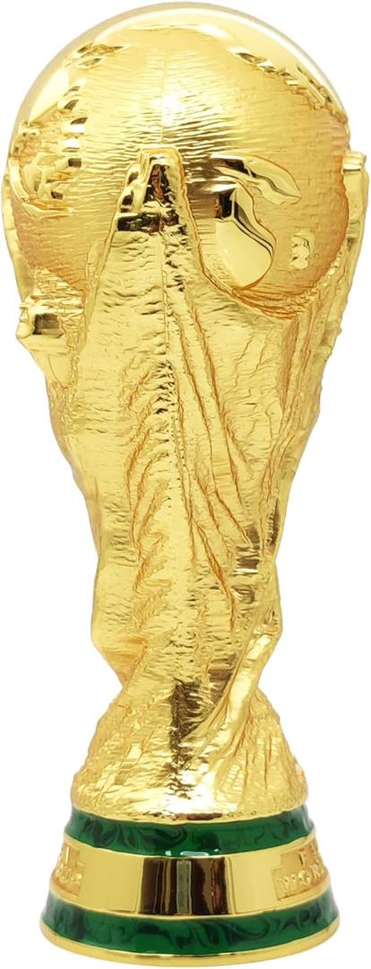 Official FIFA World Cup 2026 Edition - 5.9 inch 3D Trophy - Timeless Collectors Item - Premium Weighted Zinc Alloy - Built to Last; Perfect for Desk Display, Office Décor, or Football Memorabilia