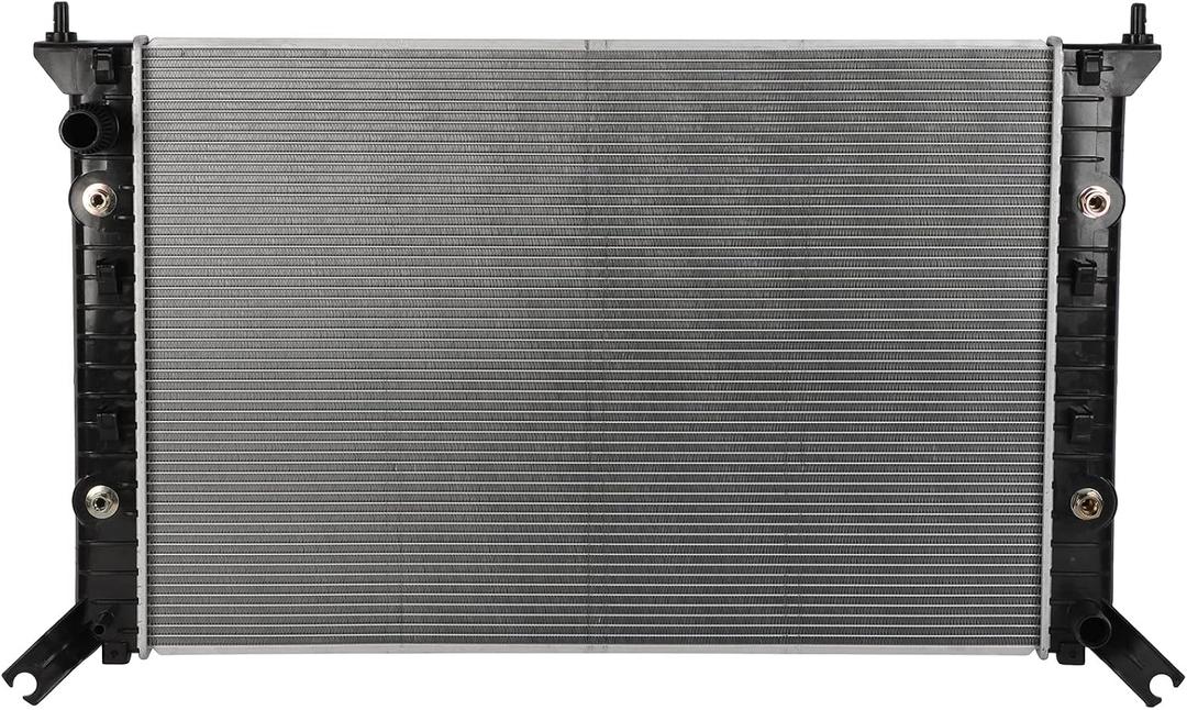 SCITOO Radiator for 2011-2016 for Chevrolet for Silverado 2500 HD 6.0L 2013 2015 for Chevrolet for Silverado 3500 6.0L 2011-2016 for GMC for Sierra 2500 HD 6.0L Replace 13301