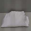 IVAPUPU 6FT Table Cloth for Rectangular Fitted Events Stretch White Table Covers Washable Spandex Spring Tablecloth Protector for Party, Wedding, Cocktail, Banquet, Festival, 1 Piece