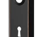 2 Pack Mortise Lock Door Plates for Interior Doors, Old Style Mortise Door Knob Replacement, Door Escutcheon Plates Oil Rubbed Bronze