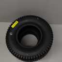 MaxAuto 2 PCs 11 x 4 x 5 11x4.00-5 Turf Tire for Lawn & Garden Golf cart Mower Black