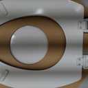 CHURCH Toilet Seat, Easy Clean Hinges Release for Deep Cleans, Durable Enameled Wood Seat, Elongated, White