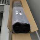 Hanaive 4 Pcs Jumbo Pool Foam Noodles Bulk 40 Inch x 4.1 Inch Large Swimming Noodles Tube Hollow Core Swim Noodle for Floating Craft Projects Pre Slit Clamp Protection Padding Bumper (Black)