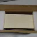 Natural Travertine Textures Tissue Box Cover Rectangular (Only Suitable for Standard Sized Tissue Box) for Decor,Resin Tissue Box for Bathroom Countertop,Bedside,OfficeMade of Resin, Height of 4 in (Yellow Stone L)