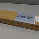 Amazon Basics Sturdy Adjustable Curtain Rod for Windows with Round Finials, Easy Installation, 1-Inch Rod, 36" to 72", Nickel, 1-Pack