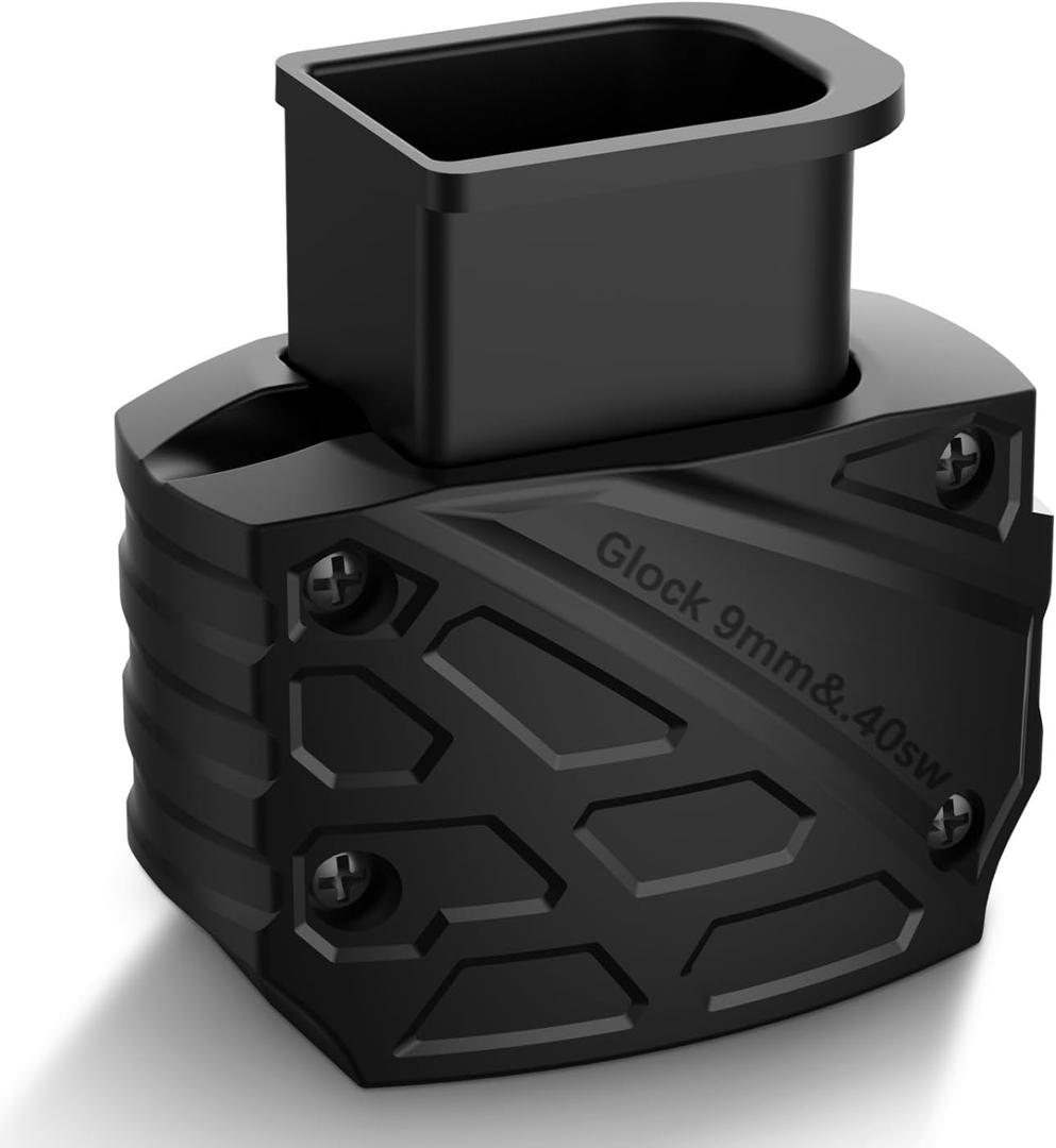 Ludex Magazine Speed Loader for Glock 9mm/.40.Fits Glock 17,18,19,22,23,24,26,27,34,35,45 and 47 (black)