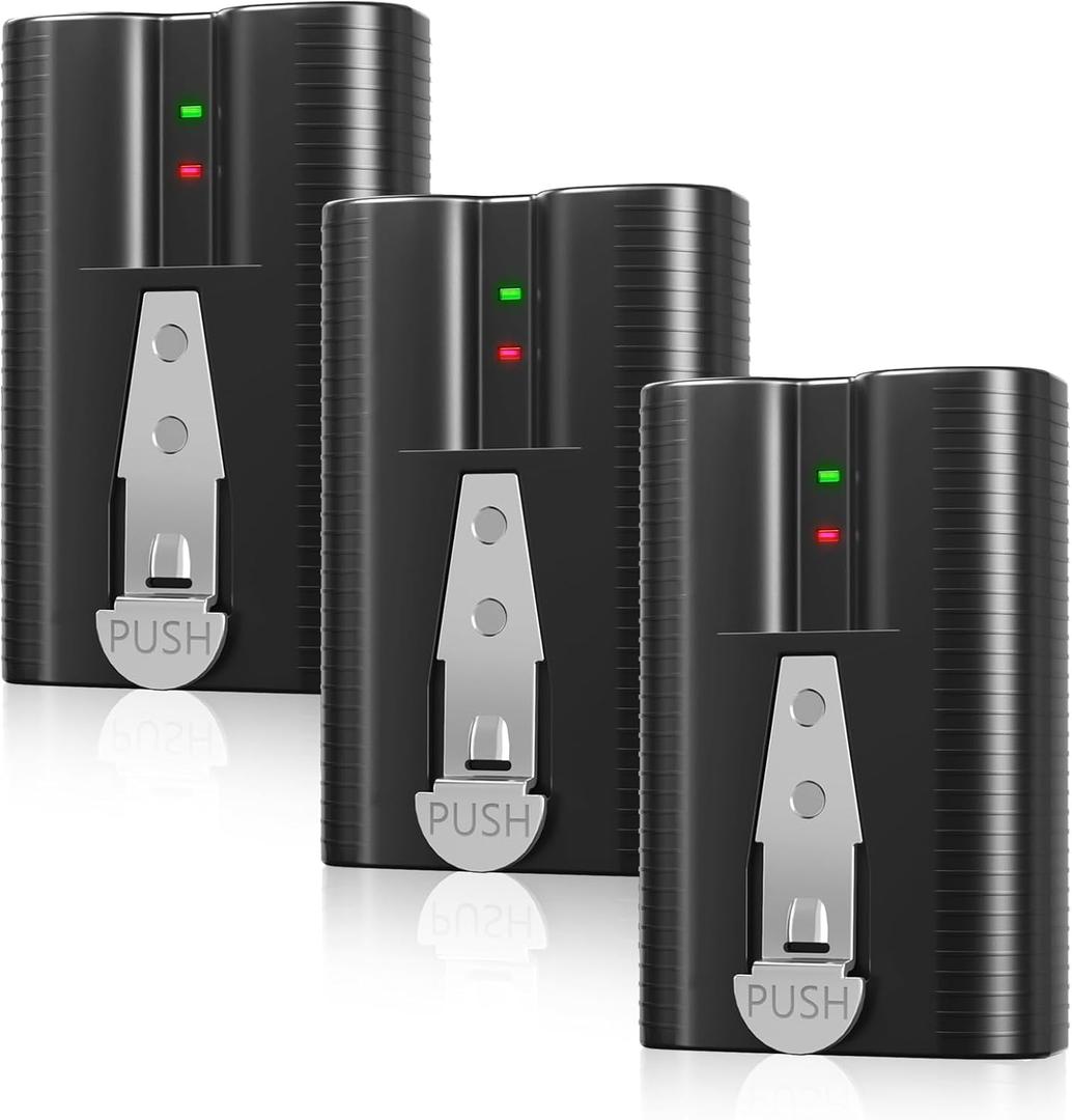 6040mAh Battery Replacement for Ring Battery 2Pack - Compatible with Ring-Doorbell Camera(2/3/4/3+/3 Plus),Stick-Up Cam (2nd & 3rd Gen),Spotlight Cam,3.65V Rechargeable Upgraded Lithium-Ion Batteries 6040mAh Battery Replacement for Ring Battery 2Pack - Compatible with Ring-Doorbell Camera(2/3/4/3+/3 Plus),Stick-Up Cam (2nd & 3rd Gen),Spotlight Cam,3.65V Rechargeable Upgraded Lithium-Ion Batteries