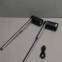 Battery Operated Wall Sconce, Wireless Wall Lights Set Of Two With Remote Control, 10000mAh Detachable Rechargeable Wall Lamp Lighting Up To 80 Hrs, RGB Dimmable Wall Sconce For Living Room Hallway (Black)