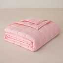 Weighted Blanket (80''x84''/20lbs,King Size Pink) for Kids and Adults, High Breathability Heavy Blanket,Soft Material with Premium Glass Beads