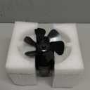 HIDALIFE Wood Stove Fan Magnetically Flue Pipe Mounted, Heat Powered 6 Blades Fan, Non Electric, Silent Thermal for Gas Wood Burner Tent Stove Accessories