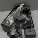 VOLPONE Shower Caddy Suction Cup No Drilling Suction Cup Shower Shelf Heavy Duty Bathroom Shower Organizer Storage Rack Adhesive with Towel Bar Hooks (3-Pack, Matte Gray)