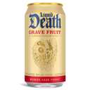 Liquid Death Soda-Flavored Sparkling Water - Grave Fruit (Grapefruit Flavor), Less Sugar*, Huge Flavor, No Caffeine, No Artificial Sweeteners, 12 Fl Oz (Pack of 12)