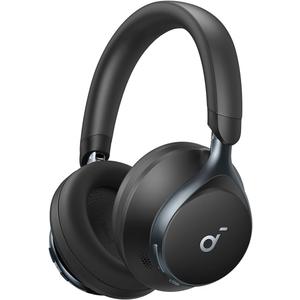 Soundcore by Anker, Space One, Active Noise Cancelling Headphones, 2X Stronger Voice Reduction, 40H ANC Playtime, App Control, LDAC Hi-Res Wireless Audio, Comfortable Fit, Clear Calls 