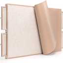 Puzzle Board with Drawers & Cover, Lightweight Felt Jigsaw Playing Board for 1000 Pieces, Portable Puzzle Display Board with Sorting Trays - Oatmeal