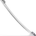WR12X37485 Refrigerator Door Handle Compatible with GE Refrigerator,Stainless Freezer Door Handle Replace for PD00074459 4975820 AP7018698 PS16554855 EAP16554855