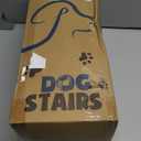 Aodisman Dog Ramp and Stairs for  Dogs & Cats,3-Step Pet Stairs for Couch Sofa and Chair,Indoor Anti-Slip Dog Stairs for Old Cats and Puppy,Light Grey (H15.7"x W15.7"x L22.4")