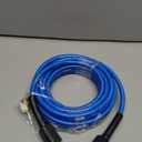 Pressure Washer Hose 25 FT X 1/4 Inch, Kink Resistant Power Washer Hose, Replacement Pressure Washer Hose with M22 Fittings for Most Brands, 3000 PSI