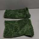 Kevin Textile Pack of 2 Corduroy Soft Soild Spring Decorative Rectangle Throw Pillow Covers Set Cushion Cases Pillowcases for Sofa Bedroom Car 12 x 20 Inch 30 x 50 Cm Moss Green