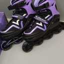 Ruthfot Adjustable Inline Skates for Boys and Girls with Full Light Up Wheels, Outdoor Rollerskates for Kids and Women