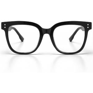 miyya Stylish Reading Glasses for Women, Cheaters Eyeglasses, Oversized Blue Light Readers, Fashion Eye Glasses 1.25