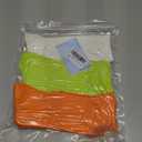 Women's Neon Scrunch Crew Socks 80s 90s Retro 3-Pack Cotton Stacked Boot Calf Cozy Ribbed Slouchy Socks Size 5-10 (1-white/Neon Green/Neon Orange)