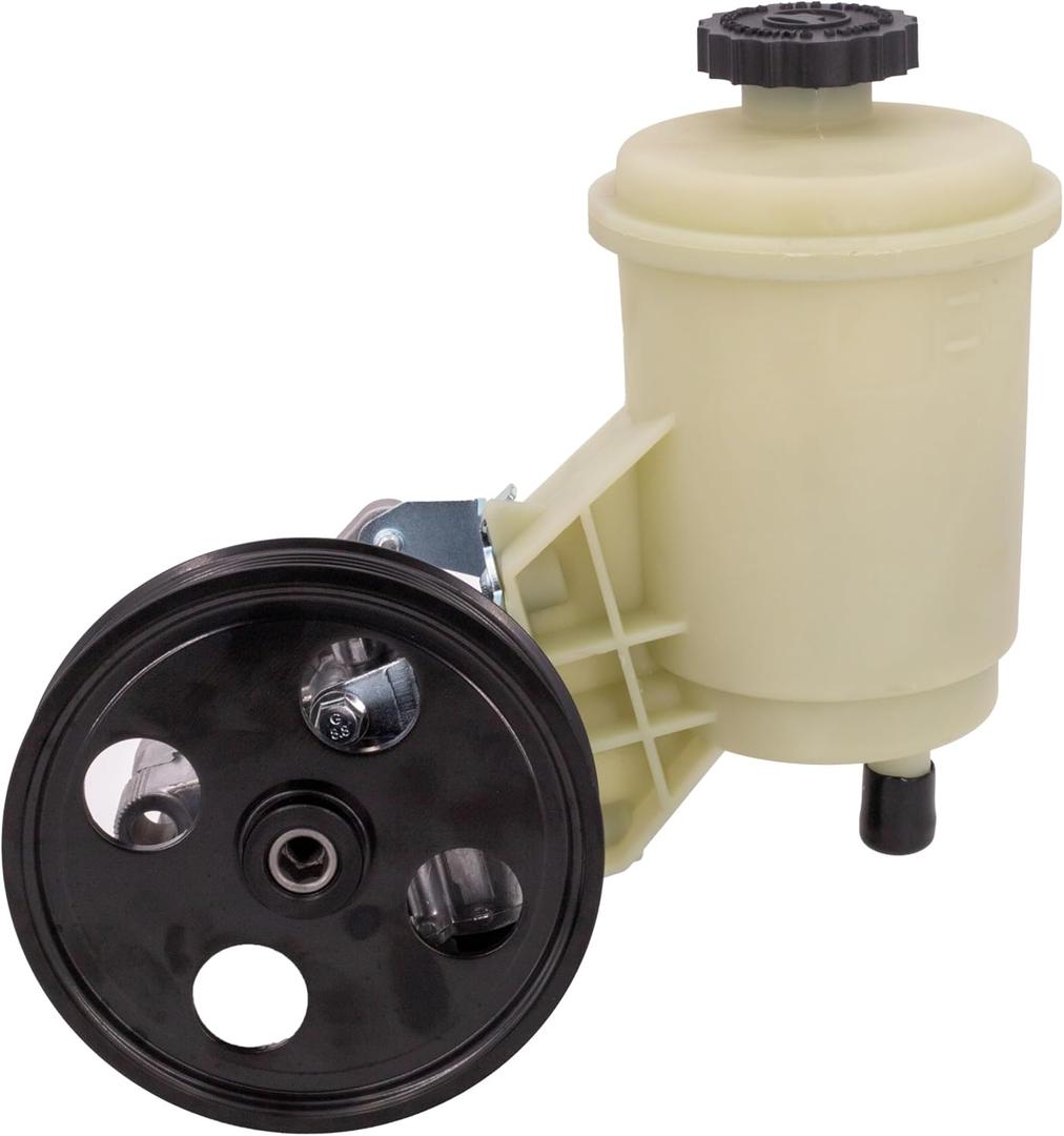 Power Steering Pump, with Reservoir, Compatible with Ram 2500 3500 4500 5500 2011-2018, 4000 2011-2012, L6 6.7L V8 5.7L 6.4L, Replace # 21-4074R, 96-4074R
