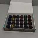 24 Pcs Large Hatching Dinosaur Eggs Dinosaur Birthday Party Favors, Kids Toddlers Goodie Treat Bag Stuffers, Carnival Classroom Prizes, Treasure Box Toys, Boy Girl Grow in Water Dinos Egg Science Kits (Black)