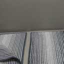 BSICPRO Bathroom Rugs and Mats Sets, 2 Piece Thick Absorbent Chenille Non Slip, Soft Shaggy Floor Mats, Machine Washable (Fog Blue, 20" x 47" Plus 16" x 24")