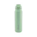 Reduce Hydrate Pro 24-ounce Water Bottle. Hidden Straw Flip Top Lid. Stainless Steel - Matcha  