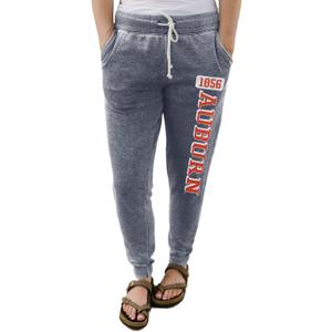 Blue 84 NCAA Womens NCAA Officially Licensed Women's Jogger Sweatpants Burnout (X-Large, Team Color)