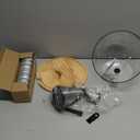 Elegant Cocktail Smoker Kit - Complete Whiskey Drink Smoking Gun with 8 Flavors of Wood Chips, Dome, and Accessories, Adds Flavor to Food and Drinks, Infuser Kit for Indoor Outdoor Use (Silver)