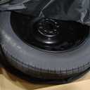 Spare Tire Kit Compatible with 2020-2026 Model Y - Includes 18x4 Rim, 155/85R18 Spare Wheel, 28.5 Rolling Diameter, Includes car Jack kit and Spare tire Carrying Case