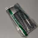 Wireless Keyboard and Mouse Combo, Compact Quiet Wireless Keyboard and Mouse Set 2.4G Ultra-Thin Sleek Design for Windows, Computer, Desktop, PC, Notebook, Laptop (GHKM03)