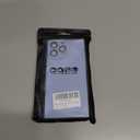 Designed for iPhone 14 Pro Case Silicone Compatible with Magsafe, Camera Lens Protector, Military Grade Shockproof Protective, Rectangle Magnetic Phone Case for iPhone 14 Pro Black