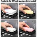 Simple rotatable Multilayer Drain soap Box Bathroom Kitchen Sink Shelf Non-Punching Sponge Shelf Cup Toiletries Shelf