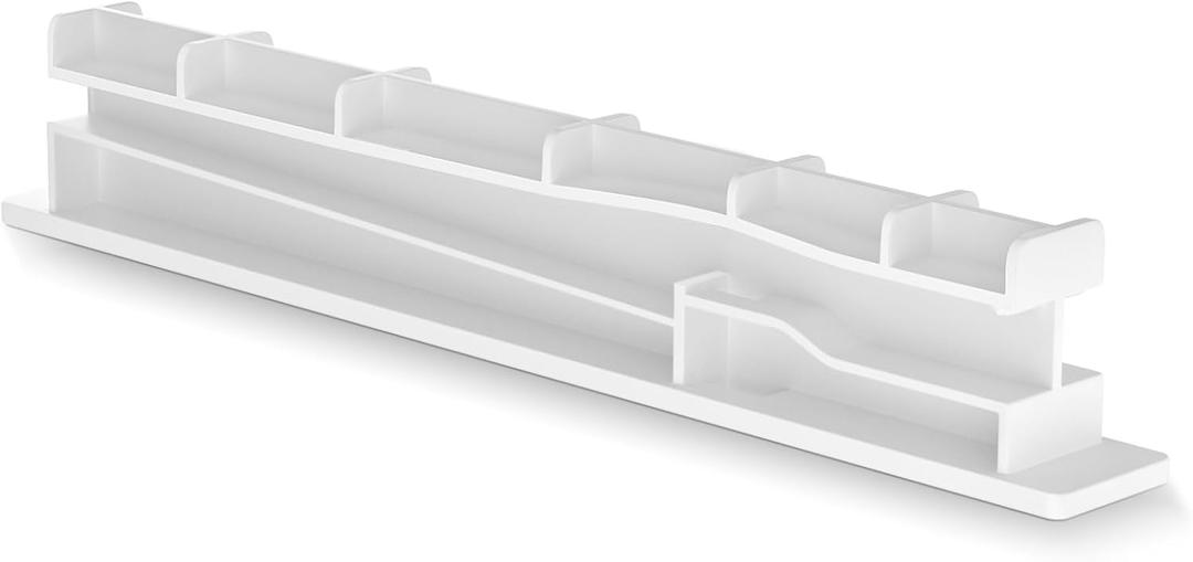 W10671238 Fridge Drawer Center Rail,Refrigerator Drawer Slide Rail for Whirlpool Kenmore KitchenAid Maytag Amana Refrigerator Drawer Parts WPW10671238 8208326 12530701