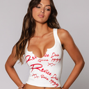 Westside Tank Cherry Bomb XS White