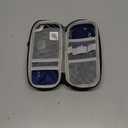 Insulin Cooler Travel Case, Portable Temperature Display Medicine Travel Cooler, Diabetes Case with 2 Reusable Ice Packs TSA Approved for Diabetic Supplies Patent Pending(Black)