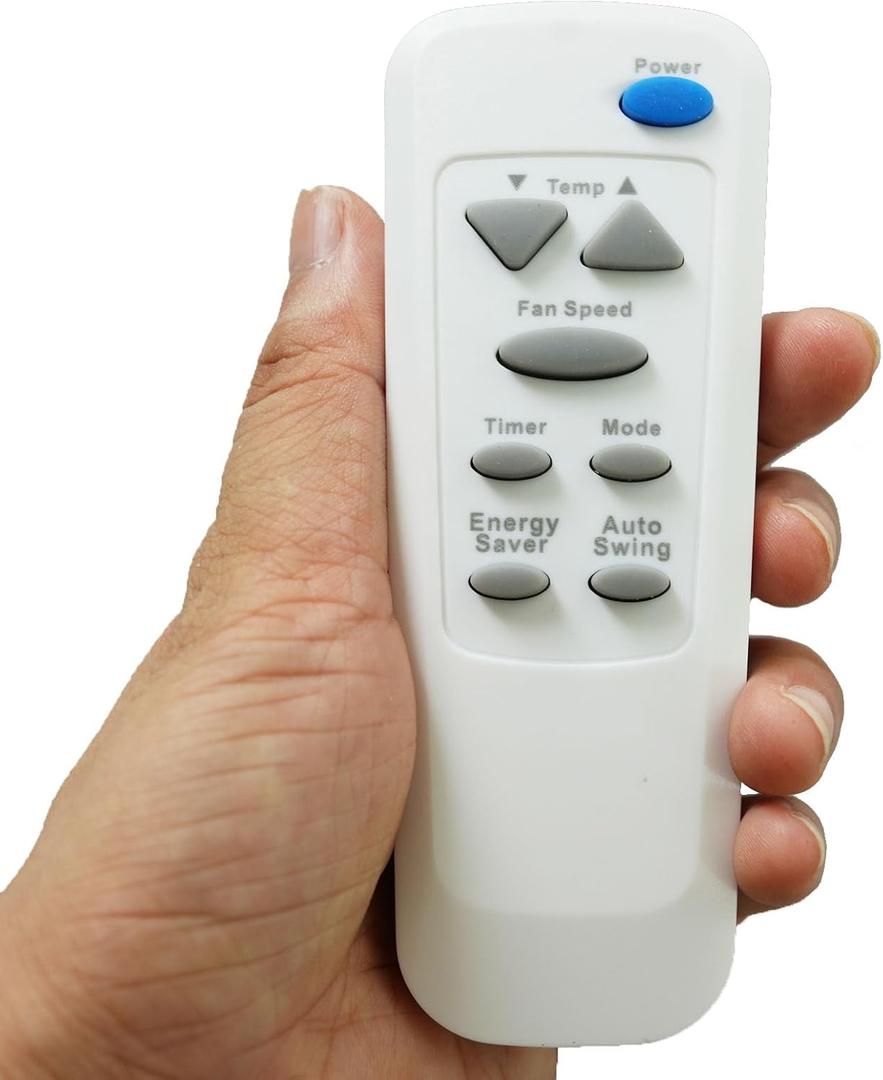 Replacement Remote Compatible for GE Air Conditioner Remote Control 6711A20089B 6711A20093L AGQ14AH AGQ14AHG1 AGQ18DH AGQ18DHG1 AGQ24DH AGQ24DHM1 AGM24DH AGM24DHM1 AGM24DJ AGM24DJM1