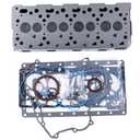 Complete Cylinder Head 1G091-03044 1G060-03042 with Full Gasket Set Compatible with Kubota V1505 V1505D V1505T V1505E Engines New Holland L555 L553 Bobcat Skid Steers Hitachi Excavators