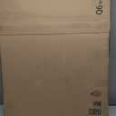 PATIKIL 20" x 20" Aluminum Return Grille, Return Air Vent Cover Linear Bar Removable Grille with Mesh Filter for Sidewall Wall Ceiling Floor HVAC System, White