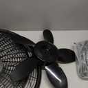 Lasko Pedestal Fan, Oscillating Fan for Bedroom with Adjustable Height and 3 Cooling Speeds, Portable, 18", Black, 1827