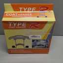 MACHSWON Car Headrest Retractable Hanger Car Seat Coat Jacket Suit Hanger Hook Stainless Steel (Beige)