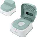 Ingenuity Prepare to Potty 3-in-1 System - Potty Training Toilet, Topper, Step Stool, Easy Setup, for Toddlers Ages 18 Months+