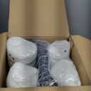 Sunbrella Decorative Outdoor Water Repellent Throw Pillows with Inserts, Set of 4, 18" x18" Pillows for Patio, Backyard, Bed, Couch, and Patio Furniture, Specrtum Indigo