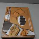 Cokka Praca Dishwasher Safe Wood Cutting Boards for Kitchen, Wood Cutting Board Set of 3, Double Sided, 0.39” Thick Chopping Board Set with Handle, Wooden Cutting Boards for Meat, Vegetable, Fruit