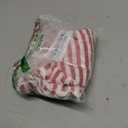 Farmhouse Ticking Stripe Red Pillow Cover, 18" x 18", Home Décor Accent Pillow Case w/Rick Rack