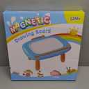 Smasiagon Toddler Toys Age 1-2, Magnetic Drawing Board, Early Learning Doodle Board Writing Painting Sketch Pad, Birthday Christmas Day Gifts for 1 2 3 Year Old (Pink)